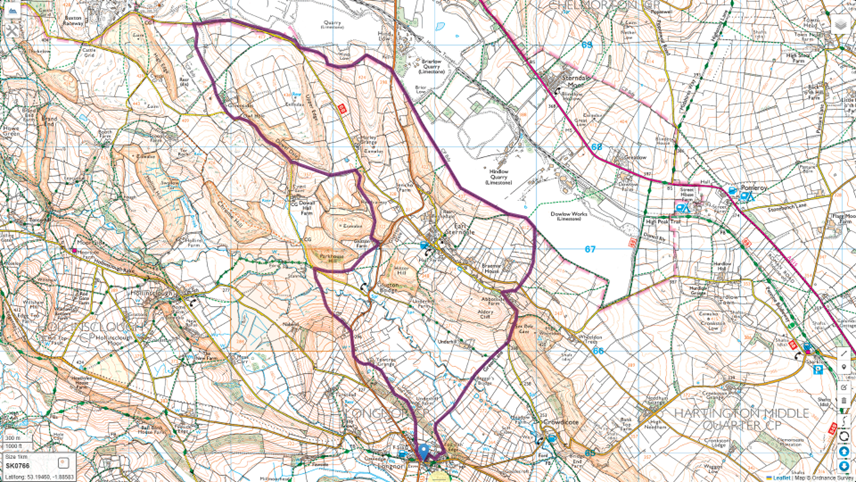 Longnor route 24-8-25
